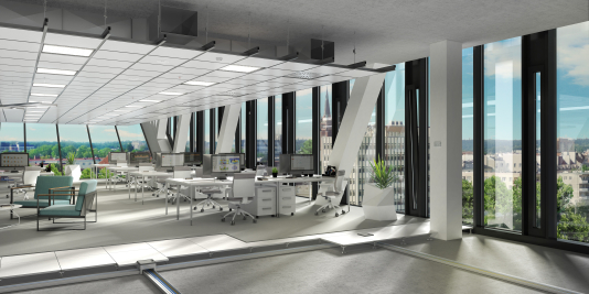 Nowoczesne biura i&nbsp;lokale&nbsp;usługowe